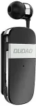 Dudao GU9 Extendable Wiring Bluetooth Earphone black