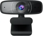 Veebikaamera ASUSTeK COMPUTER ASUS C3 Full-HD Webcam 1080p-Aufl&ouml;sung, 30 FPS, Kompatibel mit Skype, Microsoft Teams und Zoom