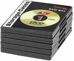 Toorikud HAMA DVD-sleeves 5-Pack black 51297
