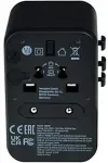 VERBATIM universaalne reisipistik USB-C PD ja QC, USB-C ja 3 USB-A pesaga