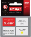 Tooner Activejet ACC-521YN Ink (replacement for Canon CLI-521Y; Supreme; 10 ml; yellow)