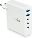 No name Verico Ladeger&auml;t MOJO GaN 140W PD, 5-Port (USB-A & USB-C) WH retail