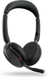JABRA Evolve2 65 Flex UC DUO + Link 380c UC peakomplekt