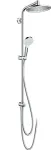 HANSGROHE Crometta S Showerpipe 240 1jet EcoSmart Reno chrome