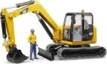 BRUDER Cat mini excavator