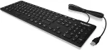 Klaviatuur KEYSONIC Industrie-TAS, 105 Tasten, USB, BK, KSK-8030 IN(CH)