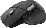 Hiir Logitech MX Master 4 f&uuml;r Mac Space Black Kabellose Desktop Maus | Haptisches Feedback, Actions Ring Buttom, Bluetooth, Unterst&uuml;tzt Logi Options+