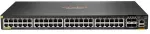 Hewlett & Packard Enterprise HPE Aruba Networking CX 6200F 48G Class-4 PoE 4SFP+ 740W Managed L3 Gigabit Ethernet (10/100/1000) Power over Ethernet (PoE) 1U