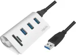 Kaardilugeja Logilink USB 3.0 3-Port Hub with Card Reader