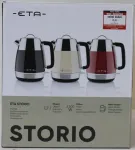Veekeetja ETA SALE OUT. ETA918690040 Storio Kettle, Power 2150 W, Capacity 1.7 L, Stainless steel, Beige | SALE OUT. ETA | Storio Kettle | ETA918690040 | Standard | 2150 W | 1.7 L | Stainless steel | 360&deg; rotational base | Beige | USED
