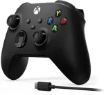 MICROSOFT XBOX Wireless Controller + USB-C Kabel Black