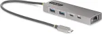 StarTech.com 3-Port USB-C Hub, 2.5GbE,100W Power Delivery, USB 3.2 10Gbps - Hub - kompakt - 1 x USB-C + 3 x USB 3.1 + 1 x 2.5GBase-T - Desktop