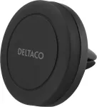DELTACO magnetiline autohoidik, tuulutusava kinnitus, mobiiltelefonile, must