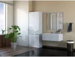 TOP E SHOP Topeshop NEL 2K DD BPOŁ bathroom storage cabinet valge
