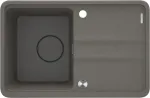 Deante 1-bowl granite sink with drainer