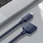 Tech-Protect Laadimiskaabel Apple MacBook USB-C <-> MagSafe 3, 140W, 2m, tumesinine,