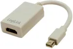 LOGILINK - Video- / Audio-Adapter - DisplayPort / HDMI - Mini-DisplayPort (M) - HDMI, 19-polig (W) - 10 cm - (DisplayPort 1.1a) (CV0036)