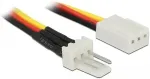 DeLOCK L&uuml;fter Stromkabel 3 Pin Stecker zu 3 Pin Buchse 30 cm