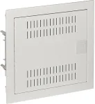 ELEKTRO-PLAST MSF RP PLASTIC MULTIMEDIA SWITCHGEAR PT 14M WITH IP30 PLATE 329X358X94 METAL DOOR WHITE