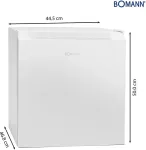 K&uuml;lmik BOMANN KB7245W, valge