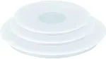 TEFAL L98490 pan lid Round White