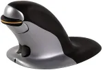 Hiir Fellowes Penguin Ambidextrous Vertical Mouse - Large Wireless