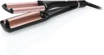 No name Eta Fenit&eacute; Straightening brush Warm Black, Rose 100 W 1.7 m