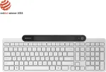 Klaviatuur Lenovo | 800 Self-Charging | Keyboard | Wireless | Lithuanian | Bluetooth | Wireless connection | White