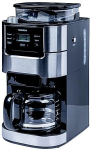 Kohvimasin TORNADO Filterkaffeemaschine TCM1025A-GS Edelstahl und Schwarz