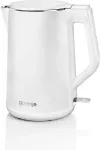 Veekeetja Gorenje | Kettle | K15DWW | Electric | 2200 W | 1.5 L | Plastic/Metal | 360&deg; rotational base | White