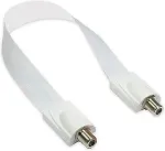 Alcasa Good Connections SAT Fensterdurchf&uuml;hrung wei&szlig; 32cm