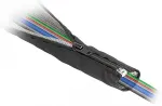 DeLOCK EMV Abschirmgeflechtschlauch mit Rei&szlig;verschluss hitzebest&auml;ndig 1 m x 16 mm schwarz