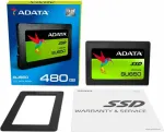 K&otilde;vaketas Adata SSD ASU650SS-480GT-R (480 GB + 2.5"+ SATA III)