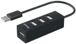 EQUIP 4-Port USB-A2.0-Hub->4xUSB-A 2.0 480Mbps