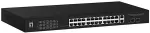No name Switch 24x GE GEP-2841 2xGSFP 19" 370W 24xPoE+