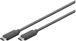 Wentronic goobay USB Type-C kabel 3m Sort