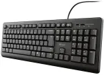 Klaviatuur Trust Primo keyboard Universal USB QWERTY US English Black