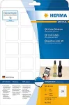 HERMA QR-Code Etik. A4 40x40 mm quadratisch wei&szlig; 600 St.