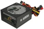 Toiteplokk IBOX Aurora power supply unit 600 W 20+4 pin ATX ATX Black