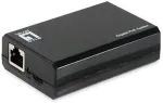 LevelOne PoE Gigabit Splitter RJ45/USB-C 1Gbps 50W schwarz