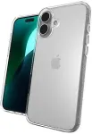 Zagg Crystal Palace Apple iPhone 16 Plus Transparent Case