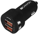 Canyon car charger C-04 2.4A/2USB-A Black