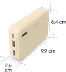 HAMA Power pack pocket 10000 mAh sand