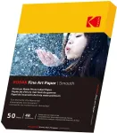 KODAK fotopaber 10x15 Fine Art Smooth 230g 50 lehte