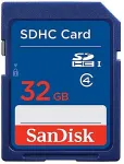 M&auml;lukaart SANDISK SDSDB-032G SDHC card 32 GB Class 4