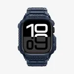 Spigen Rugged Armor Pro 2 Apple Watch 10/11 (42mm) Case + Band Navy Blue