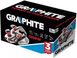 Graphite Electric Planer 1300W, planing depth 3.5mm, planing width 110mm