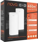 Tenda EX12 Dual-band (2.4 GHz / 5 GHz) AX3000 System Mesh Wi-Fi 6 (2-Pack) White
