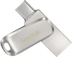 M&auml;lukaart SANDISK STICK 128GB USB 3.1 Ultra Dual Drive Luxe Type-C silver