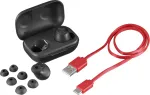 HAMA True wireless in ear headphones passion chop black